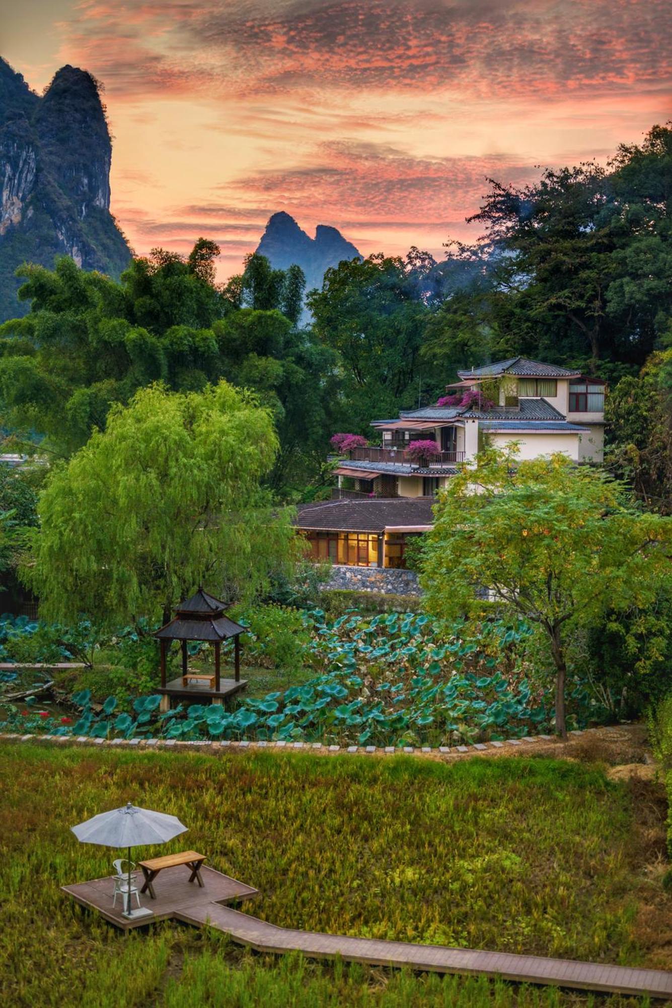 The Apsara Lodge Yangshuo Buitenkant foto